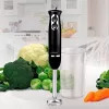 Cooking blender Maestro MR-511 — 500 W, 2 speeds, pulse, turbo, removable 900 ml bowl, stainless steel blade, black