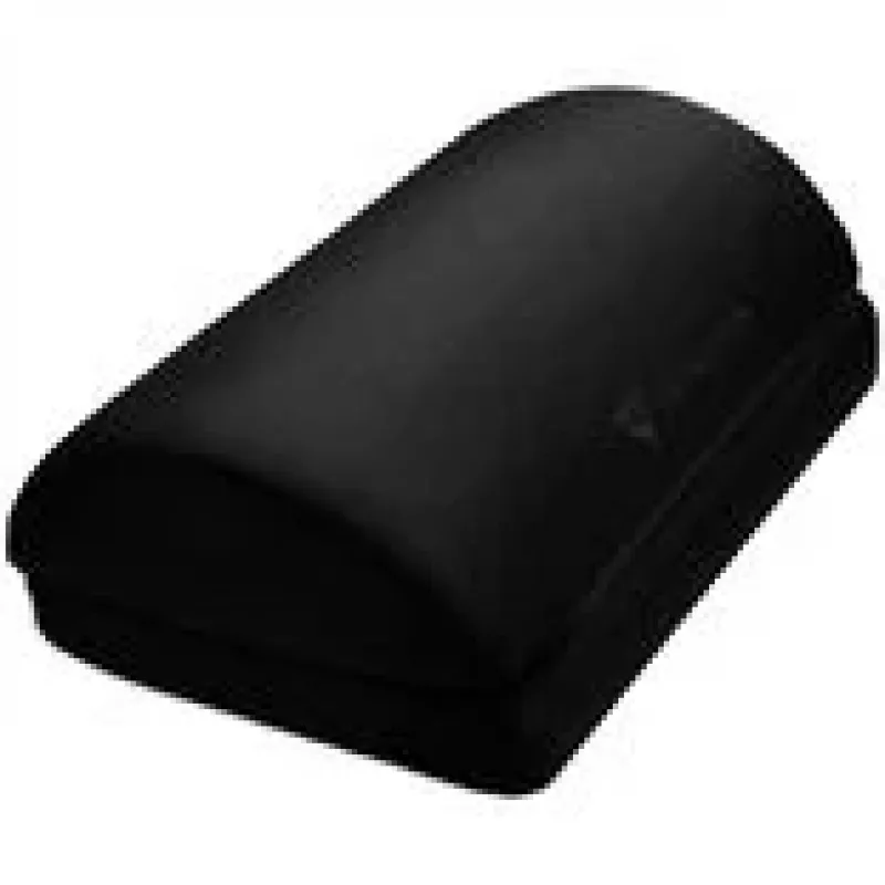 Footrest Thunder X3 Loft Black — fabric-covered footrest for gaming chairs