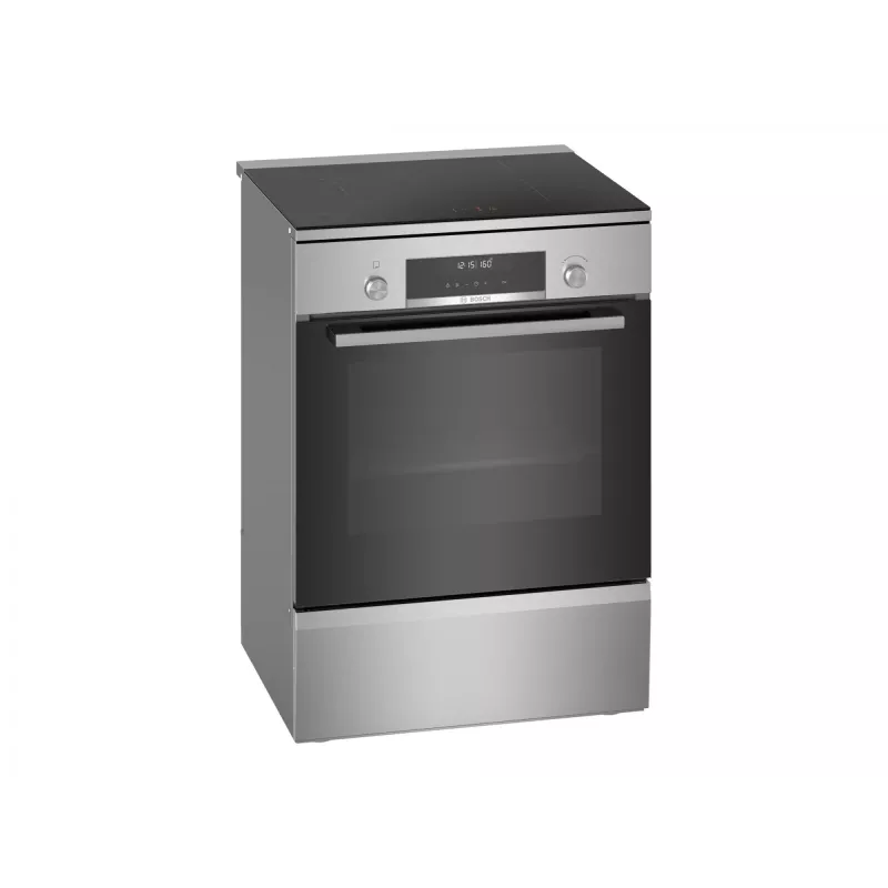 Bosch Cooker HLS79Y351U Series 6 Hob type Induction, Oven type Electric, Stainless Steel, Width 60 cm, Grilling, LCD, 63 L, Depth 60 cm