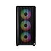 Montech X5M (B) Micro Tower PC case — Micro‑ATX/Mini‑ITX, 3x120mm front, 1x120mm rear, supports ATX PSU, 2x3.5 inch + 4x2.5 inch, Black
