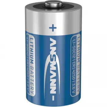 Battery ANSMANN ER14250 Lithium-Thionylchloride 3.6V 1/2AA