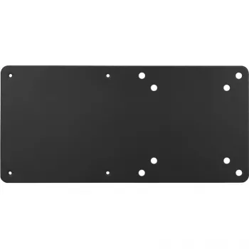 ICY BOX IB-MSA103-VM, Wall plate, Black, 75 x 75,100 x 100 mm, Intel NUC, 480 g, 250 mm