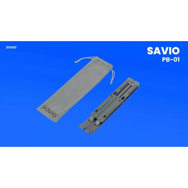 Laptop stand Savio SAVPB-01 Silver