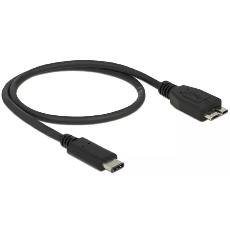 USB Cable DeLOCK 0.5m USB3.1 C - MicroUSB3.1 B