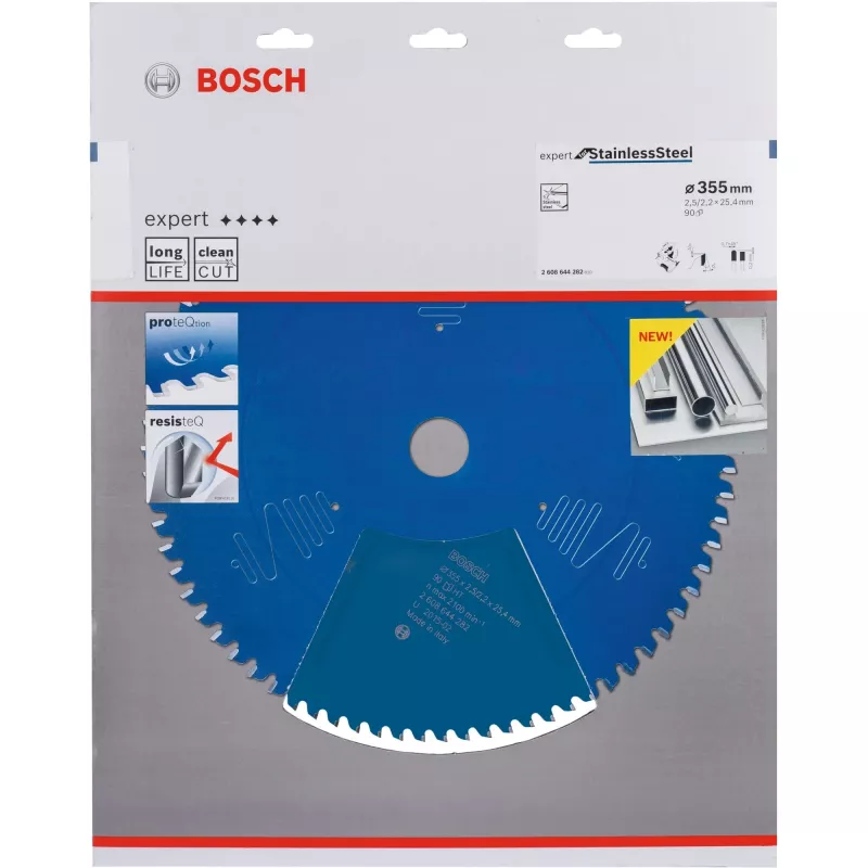 Circular Saw Blade Expert for Stainless Steel, Ø 355mm, 90Z Bore 25,4mmm, for Kapp- & Mitre Saws