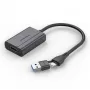 Cable adapter Vention ACYHB — USB-C + USB-A to HDMI, grey