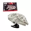 Revell 03600 Star Wars Millennium Falcon (Han Solo) 1:241 Scale Unbuilt/Unpainted Plastic Model Kit Without Glue Paint & Brush
