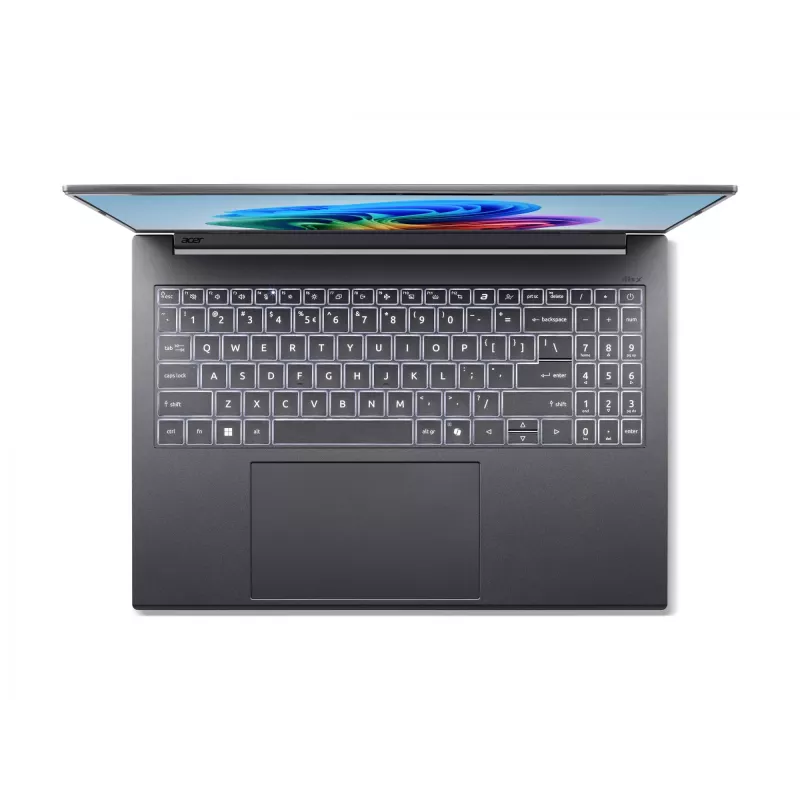 Acer Aspire 16 AI A16-11M - 180°-Scharnierdesign - Snapdragon X X1-26-100 - Win 11 Home - Qualcomm Adreno - 16 GB RAM - 512 GB SSD NVMe, QLC - 40.6 cm (16 inch)