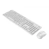 Logitech MK295 Silent - Keyboard-and-Mouse-Set - Wireless - 2.4 GHz - Italian - Off White