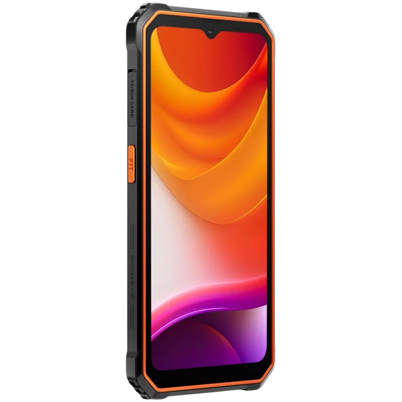 Blackview Rugged BV4800SE LTE 6.56 HD+IPS 720x1612 90Hz 4Gb+64Gb UMS9320E Octa-Core 1.8GHz CAM Front 8MP Rear 16MP+2MP NFC 5100mAh NO Charger Android 15 Orange