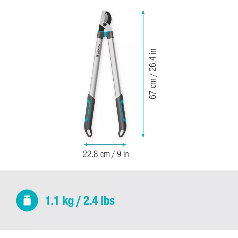Gardena loppers EasyCut L Grey/turquoise 50cm (12031-88)
