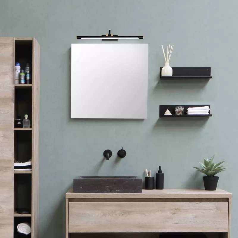 Decorative wall fixture ActiveJet AJE-FADO — LED 12W, 720 lm, 4000K, IP44, 560×210×100 mm