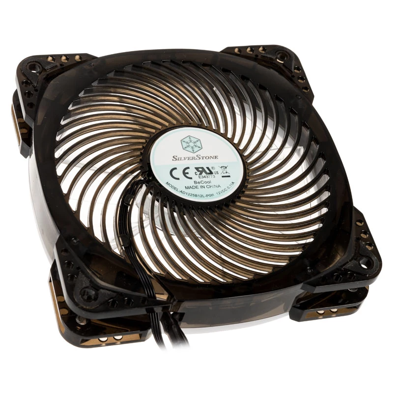 SilverStone SST-AP124-ARGB 120mm ARGB Case Fan - Black