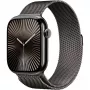 Apple Watch Series 10 GPS + Cellular 46mm Slate Titanium Case with Slate Milanese Band - M/L (MWYW3QF/A)