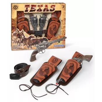 Gonher Coffret Texas Revolver 8 Coups (234/0)