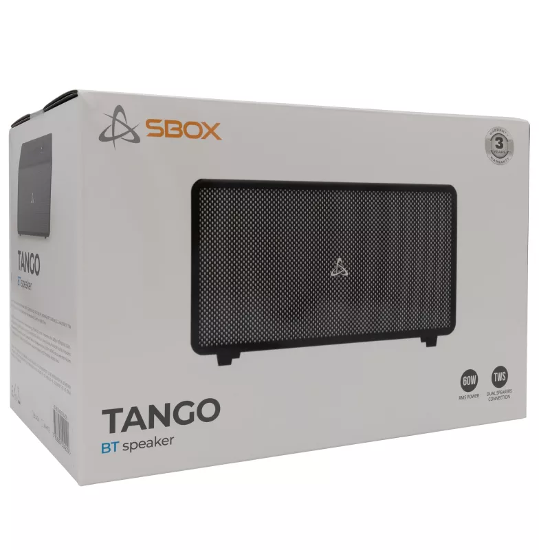 Portable Speaker Sbox BT-60 Tango Black