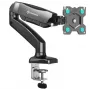 ONKRON G80-B Swivel and tilt desk mount for 13‘-32’ monitors, max. 8 kg, with rotation, black