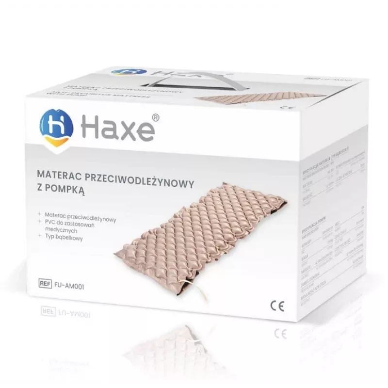 Pressure sore mattress Haxe FU-AM0001 single PVC, regular 2000×900×70 mm, 130 chambers, electric pump