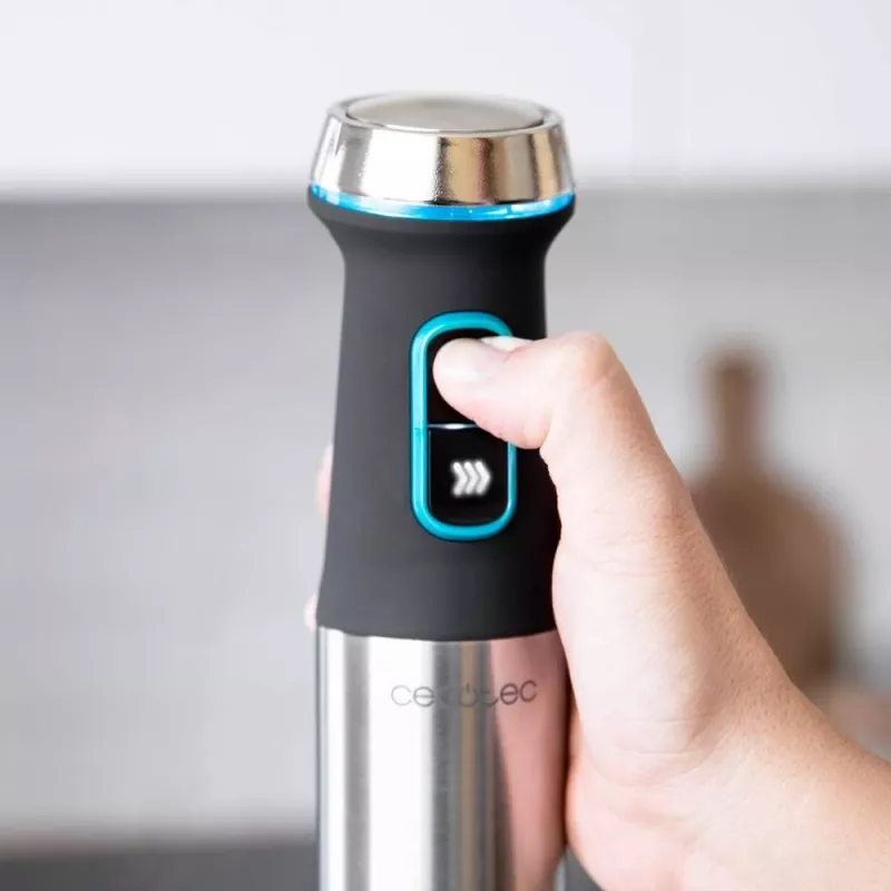 Cecotec | Hand Blender | Power TitanBlack 1200 XL | Hand Blender | 1200 W | Number of speeds Adjustable | Turbo mode | Stainless steel