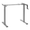 Manual height-adjustable desk MACLEAN MC-790NG — max load 60 kg, max height 120 cm