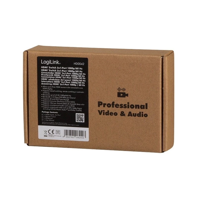 Video switch HDMI LogiLink HD0042