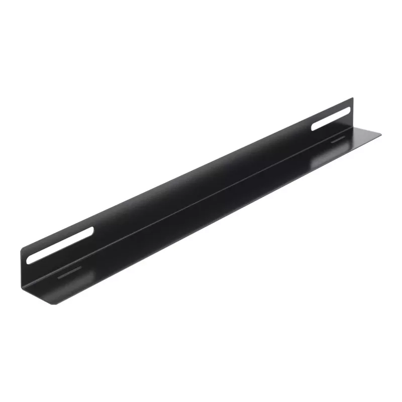 Delock 19 inch Rack Mounting Bracket 450 x 40 mm, 2 Pieces, Black Metal