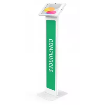 Compulocks iPad 10.9 inch 10th Gen Swell Enclosure Floor Stand White