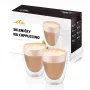 Cappuccino Glasses Eta 240 ml Transparent Borosilicate Glass