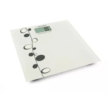 Personal bathroom scale Esperanza Zumba EBS005 - electronic, 180 kg, white glass