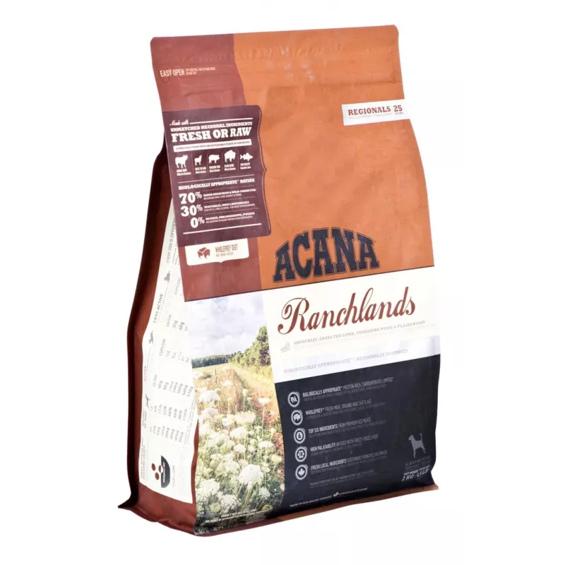 ACANA Highest Protein Ranchlands Dog - dry dog food - 2 kg