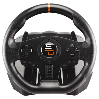 Subsonic SA5595-PC Gaming Controller Black USB Steering Wheel + Pedals