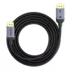 UNITEK C1628GY01-3M DisplayPort cable Black, Grey