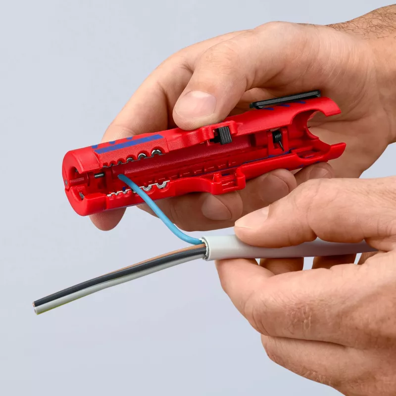 Knipex 16 85 125 SB cable stripper Blue, Red