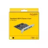 Delock PCI Express x1 Karte to 4 x external USB Type-A Socket SuperSpeed USB