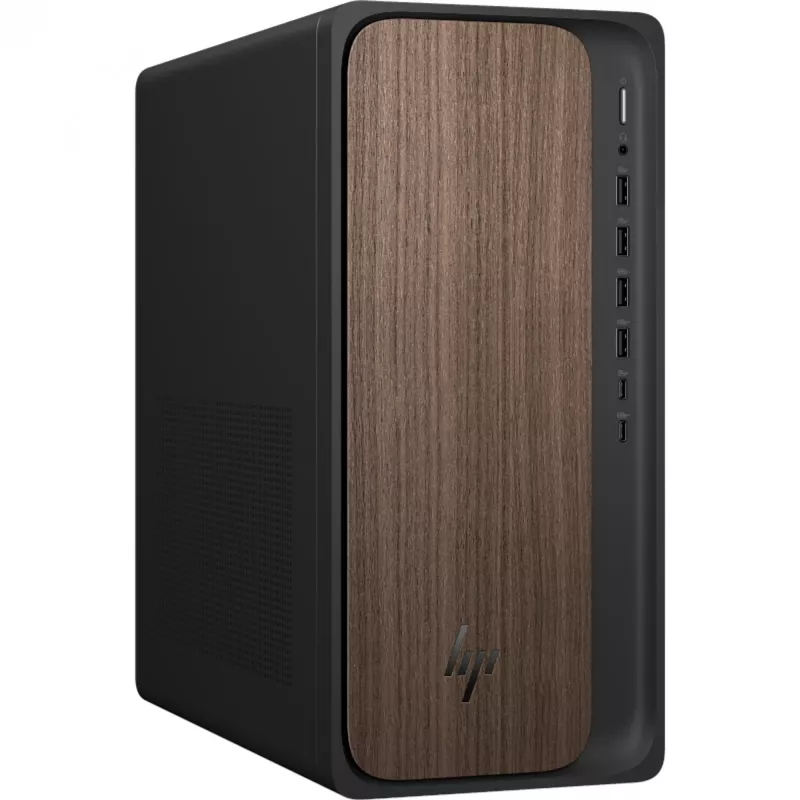 HP OmniDesk AI PC M03-0475ng Core Ultra 7 265 16GB/1TB SSD Windows 11 Dark Wood - Keyboard layout might be German