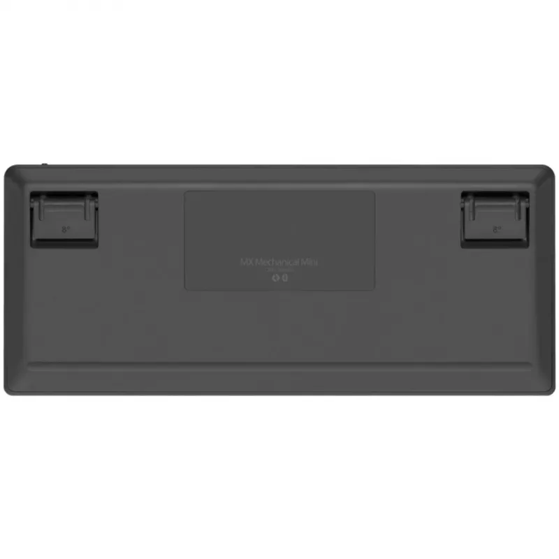 LOGITECH MX Mechanical Mini Minimalist Wireless Illuminated Keyboard - GRAPHITE - (US) INTL - 2.4GHZ/BT - N/A - EMEA - CLICKY