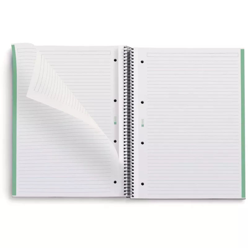 MIQUELRIUS College Notebook Eco Emotions 1 ruled DIN A4 inner margin (A609555)