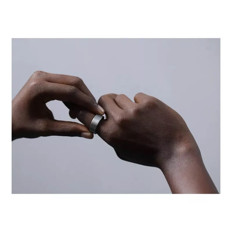 Ultrahuman Ring Air Raw Titanium Size 9 | Ultrahuman
