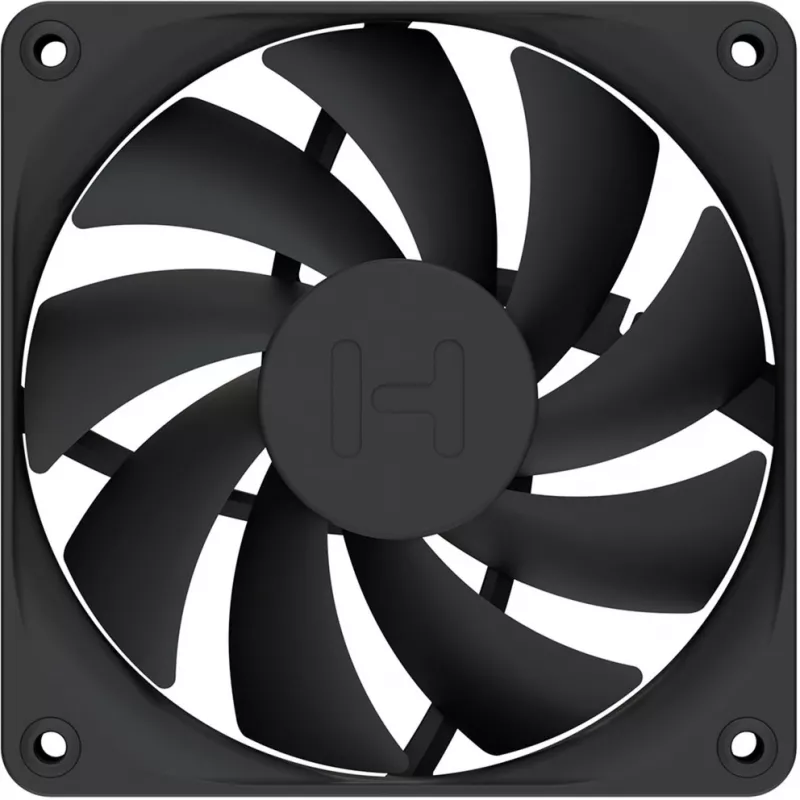 120 mm case fan 4-pack HYTE FA12 black, PWM support, standard 120mm mounting