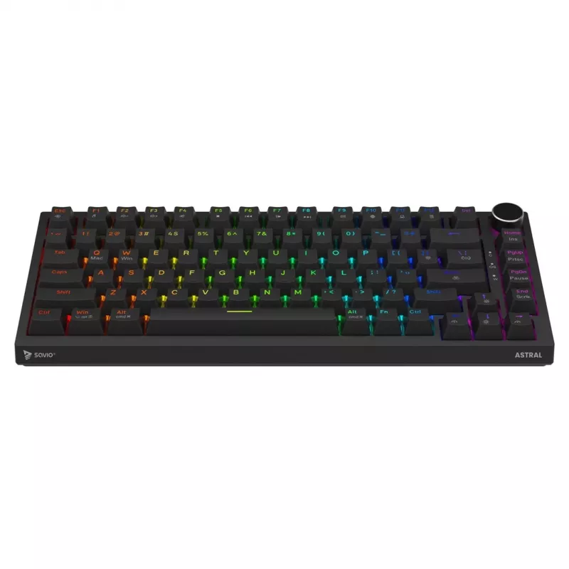 Savio ASTRAL BLACK JADE keyboard Gaming USB QWERTY US International