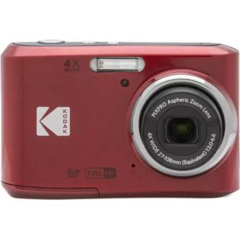 Kodak PIXPRO FZ45 1/2.3 Compact Camera 16 MP CMOS 4608 x 3456 Pixel Red (FZ45RD)