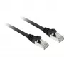 Network Cable Sharkoon Patch SFTP RJ-45 Cat.7a 50cm Black