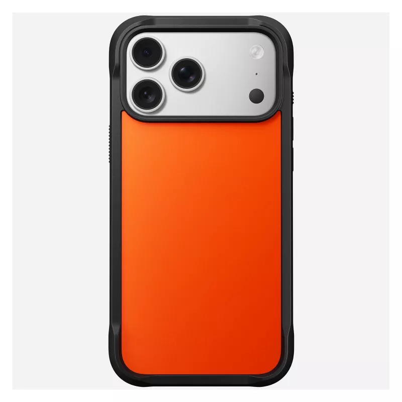 Mobile phone cover Nomad Rugged Case for iPhone 17 Pro Max, 17.5 cm (6.9 inch), orange