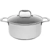 Kohersen Black Cube 24 cm pot with lid