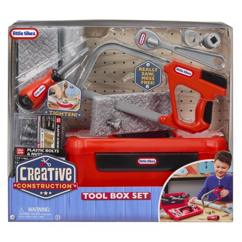 Little Tikes Creative Construction toy toolbox set