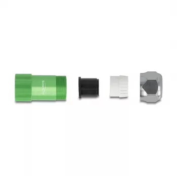 DeLOCK Cable Gland 6.4 mm Aluminium IP67 Waterproof Strain Relief