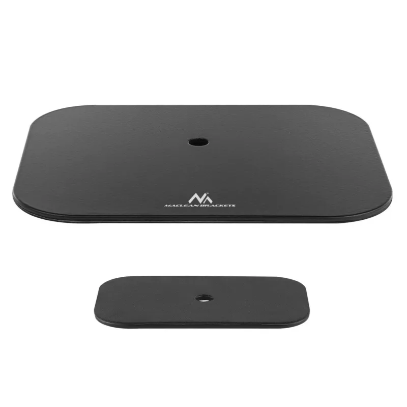 Maclean MC-929 Tabletop Reinforcement Plate for Monitor Desk Mounts, Black