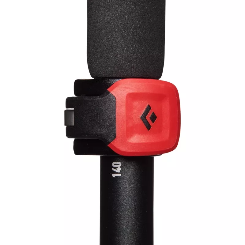 Trekking Poles Pursuit FLZ M/L, Fitness Device black/Red, 1 Pair, 125-140 cm