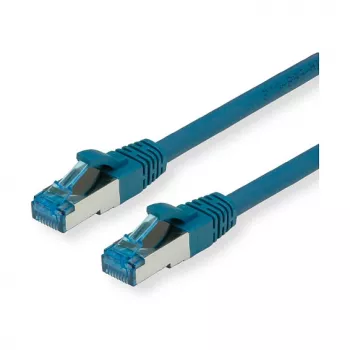 VALUE Patch Cable Cat.6A Class EA S/FTP PiMF LSOH Blue 20m