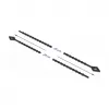 Parallel entry cable tie DeLOCK Beaded Cable Tie L 200 x W 2.4 mm black 100 pieces